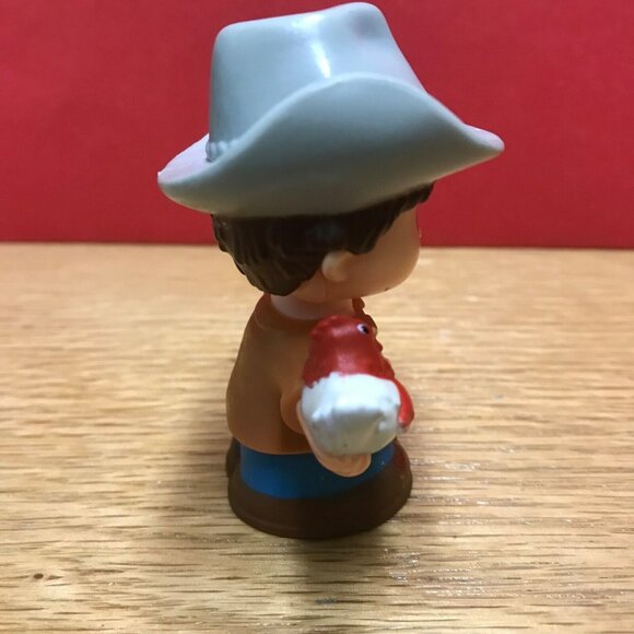 2016 Fisher Price Little People FARMER JED Caring For Animals Farm 3" - Picture 2 of 8